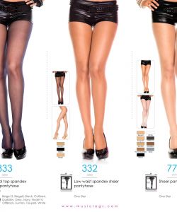 Music Legs - Hosiery Catalog 2019